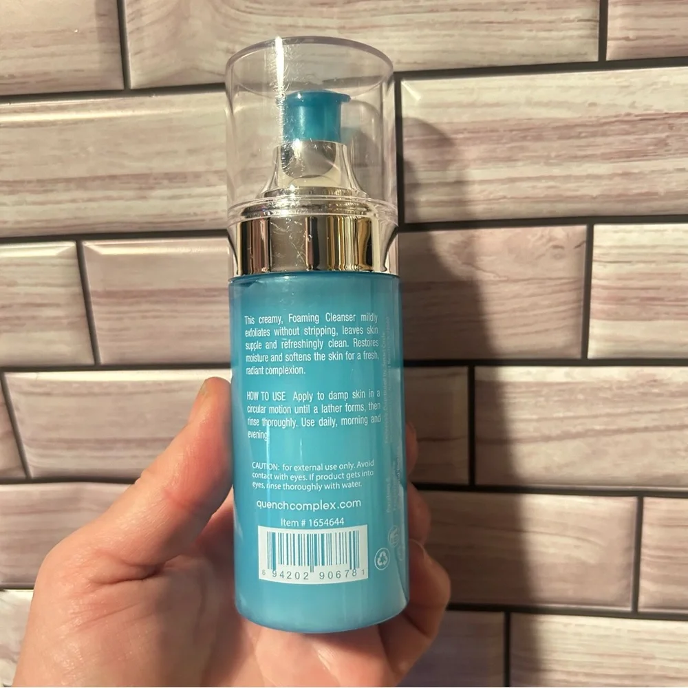Quench Micro Water Complex Foaming Cleanser Hydrate & Soften 4.1 fl oz / 120 ml